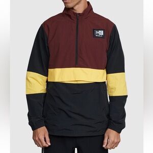 RVCA x Everlast - Anorak Half Zip Jacket for Men Size M